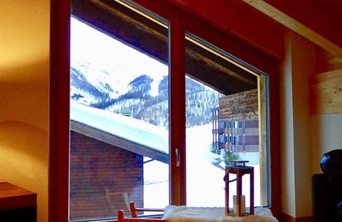 Saas-Fee Apartment | Lovely apartment for 8 people with WIFI, TV and balcony