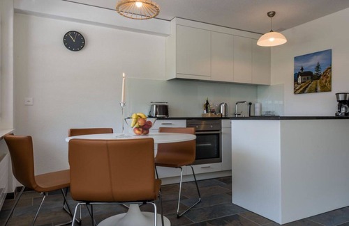 Saas-Balen Apartment | Lovely apartment for 2 guests with WIFI, TV, balcony and pets allowed