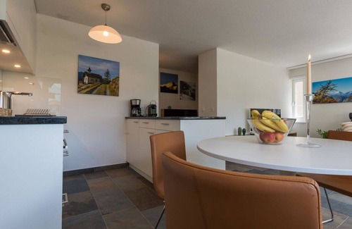 Saas-Balen Apartment | Lovely apartment for 2 guests with WIFI, TV, balcony and pets allowed
