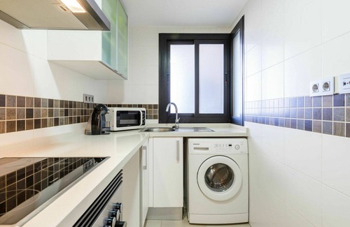 El Grau de Moncofa Apartment | Lovely apartment for 4 guests with A/C, pool, WIFI, TV and terrace