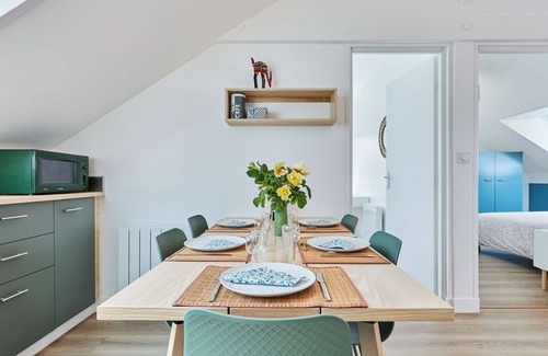 Croissanville Apartment | Lovely apartment for 5 guests with WIFI