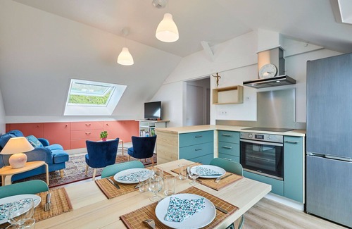 Croissanville Apartment | Lovely apartment for 5 guests with WIFI
