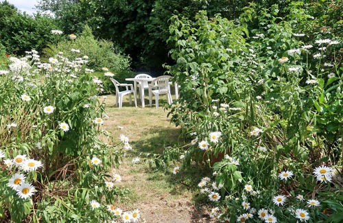 Pont-l'Abbe Villa | Lovely apartment in villa for 4 guests with terrace, pets allowed and parking