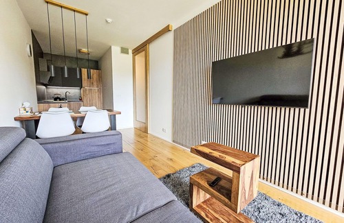 Janske Lazne Apartment | Lovely apartment for 4 guests with WIFI, TV, balcony and panoramic view