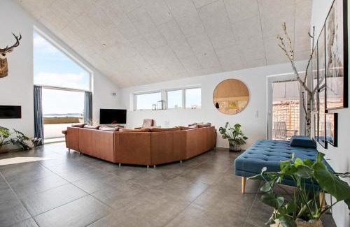 Vibæk Strand House | Lovely Holiday Home With Sea View And Activity Room