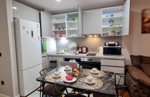 Bagcilar Apartment | lovely one bed room apartment with garden and pool