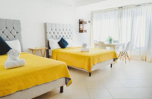 Zona Hotelera Apartment | Lovely Sunset view, beach suite, Hotel Zone Sol1511