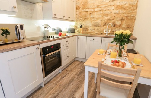 Briggswath Cottage | LOWDALE BARNS WEST, pet friendly, with a garden in Sleights