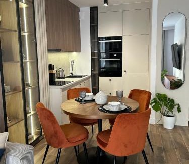 Siedlce Apartment | Luksusowy apartament z klimatyzacją i garażem podziemnym w centrum miasta