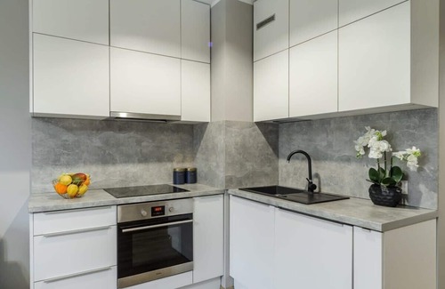 Lodz Apartment | Lumina modern studio with balcony