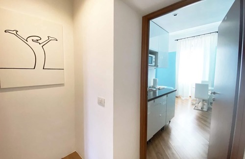 Quartiere XI Portuense House | Luna Rossa Guest House Blue Double room with jacuzzi