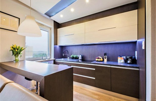 Lodz Apartment | LupoApartments Królewska z Klimatyzacją Penthouse Mandoria Parking Dostęp na Kod