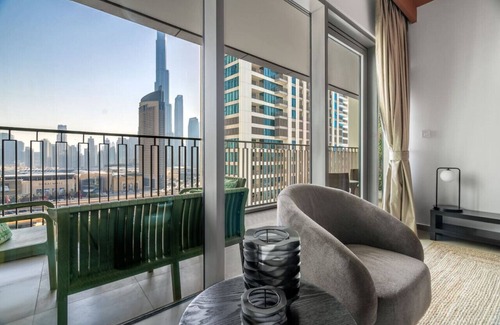 Za'abeel 2 Apartment | Lux Burj Khalifa View | 2 min walk to Dubai Mall
