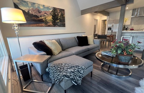 Aspen Condo | Lux condo in core. LG 2BR. Side of mtn, walk to Gondola. New rehab, great views
