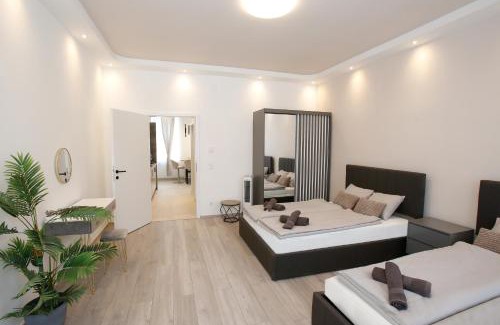 Leopoldstadt Apartment | LUX Prime Suite Vienna with FREE parking and FAST Internet 600 MBits