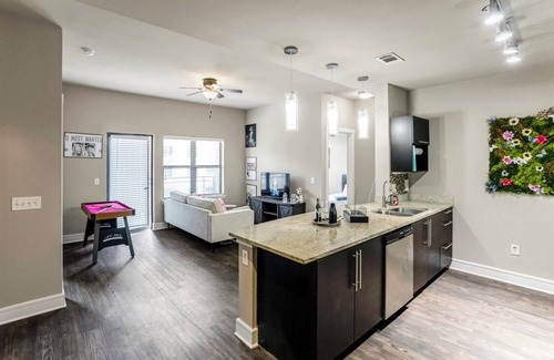 Addison Apartment | Luxe 2-bedroom apartment in DFW with WiFi, AC, fitness room, & Heated Pool