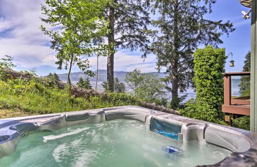 Bay City House | Luxe Coastal Haven with Bay Views and Hot Tub