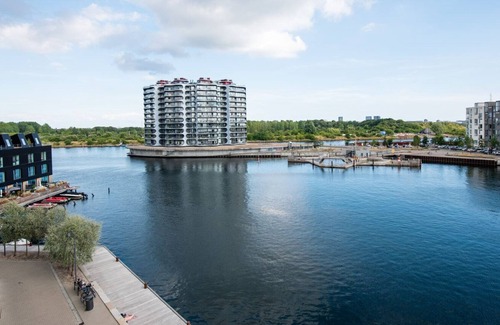 Sydhavnen Apartment | Luxe Teglholmen 2BR w/ Balcony, Courtyard & W/D, nr Harbor, by Blueground