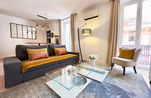 Cannes City Centre Apartment | Luxueux 3 pièces 80m2 - 2CH - 2 SDB - 1mn Beach Croisette