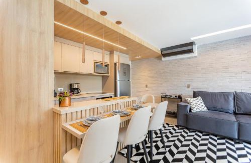 Batel Apartment | Luxuoso Apt Batel - 4 Minutos do Shopping Pátio Batel c/Garagem, Piscina, Sauna e Academia