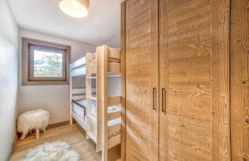 Megeve Apartment | Luxurious 4-room with pool, gym, spa and parking
