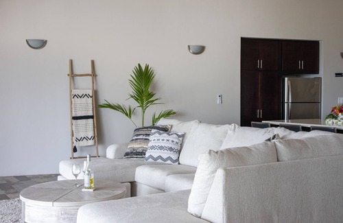 San Pedro Villa | Luxurious Beach Front Villa Sapphire, beachfront, Gold Standard Certified!
