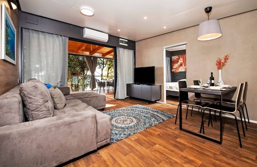 Bale Ski Chalet | Luxurious chalet with two bathrooms and sea view