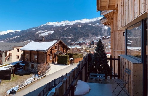 Montchavin Ski Chalet | Luxurious chalet bluebird, jacuzzi, 12pers, montchavin