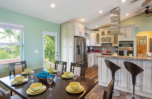 Bay Point House | Luxurious Oceanfront 5BR Property with heated Pool & Waterfall