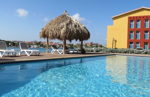Jan Thiel Condo | Luxurious Pool View 2 Bedroom Suite - Palapa Beach Resort