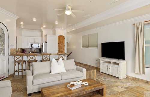 South Oceanside House | Luxurious Single Family Pet Friendly Oceanfront Home with Two Spas P825-X