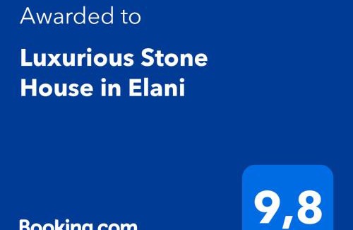 Siviri Villa | Luxurious Stone House in Elani