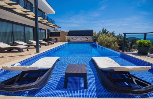Kalkan Villa | Luxurious Three Bedroom Villa with Large Infinity Pool and Panoramic Sea Views