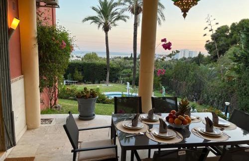 Marbella Villa | Luxurious Villa 6 Min from Beach with Sea Views