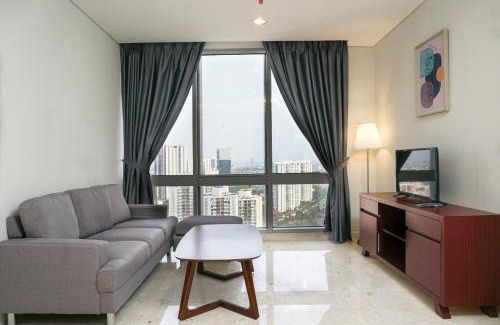 Karet Apartment | Luxury 2BR at The Masterpiece Condominium Epicentrum Apartment By Travelio