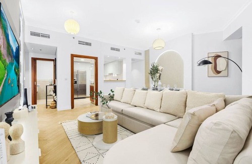 Downtown Dubai Apartment | Luxury 2BR w/Skyline and Sea Views, Near Burj Khalifa & Dubai Mall