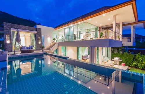Khao Tao Villa | Luxury 3 Bedroom Villa, Sea View (PM-A5)