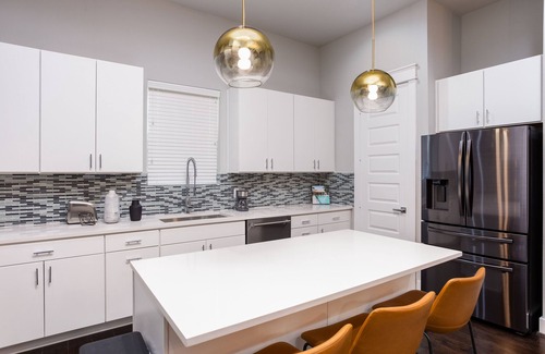 Astrodome House | Luxury 4-Story Scandinavian Townhouse with Rooftop