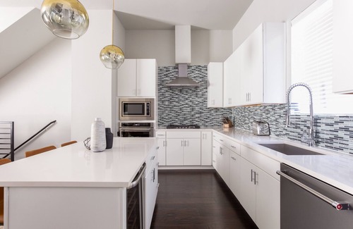 Astrodome House | Luxury 4-Story Scandinavian Townhouse with Rooftop