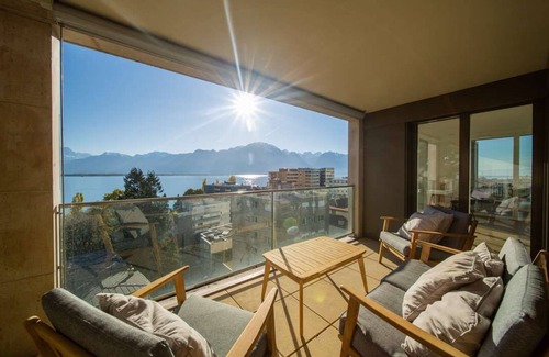 Montreux City Centre Apartment | Luxury 4BD Apartment in Montreux Center&Lake