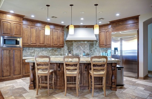 Las Sendas House | Luxury 5 Bdrm 5 Bath Retreat, Gorgeous Red Mountain Views, Private Pool/Spa