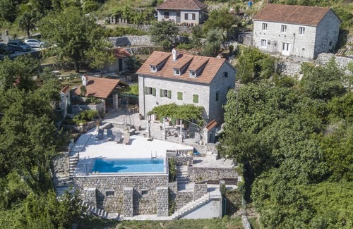 Kotor Villa | Luxury 5 Bedrooms Stone Villa Amazing View