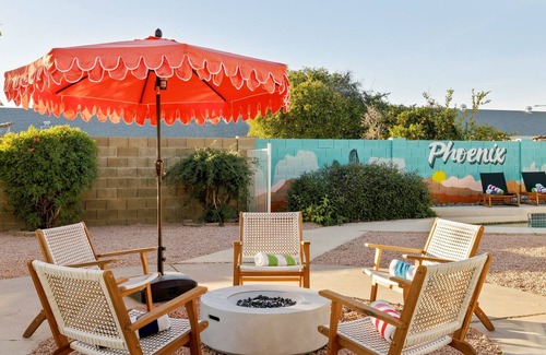 North Mountain House | Luxury 5BR Oasis w/Heated Pool, Hot Tub, Game Room & Fire Pit