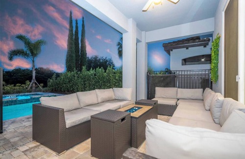 Reunion House | Luxury 6BR/5.5BA Villa Near Disney – Private Pool, Game Room & Family Retreat