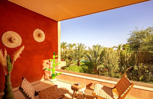 Palmeraie Apartment | Luxury Apartment with Pool View