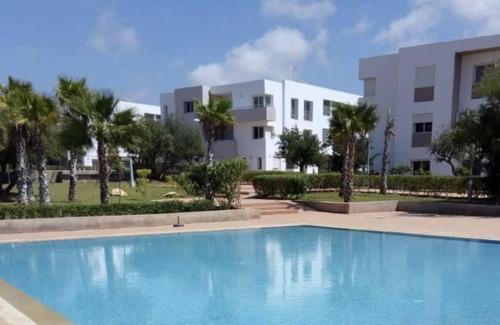 Taghazout Apartment | Luxury apartment completely renovated pool view 3min from the beach