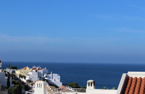 Carvoeiro Apartment | Luxury apartment with fab. sea views & exclusive, private roof terrace with BBQ.