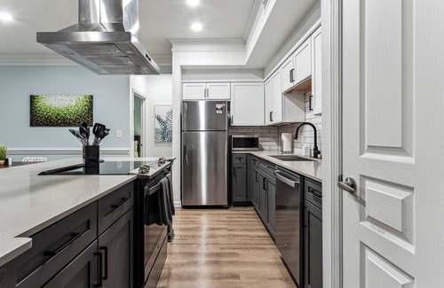 Frisco Apartment | Luxury Apt with Eco-Friendly Touches & Private Garage