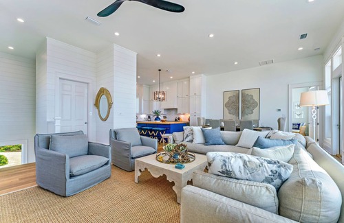 Plantation House | Luxury Beachfront home with a private, Hot Tub and Elevator