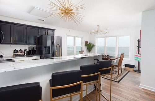 Garden City House | Luxury beach house ON THE SAND! Vacation in style! Literally steps to the beach!